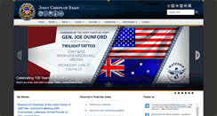 Desktop Screenshot of jcs.mil